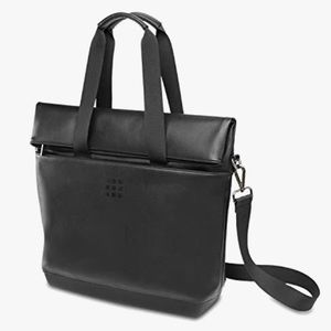 Moleskine Black Foldover Tote NWT